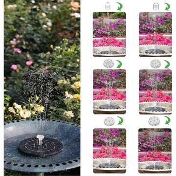 ПЛАВАЮЩИЙ ФОНТАН СОЛНЕЧНЫЙ САД ЦВЕТНОЙ RGB 1500 МАЧ