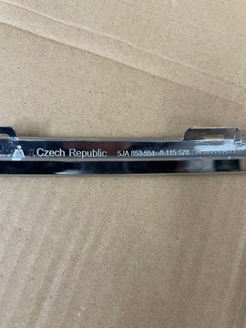 CHRÓM LIŠTA NÁRAZNÍKU SKODA RAPID ORIG.