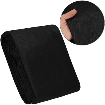 ТКАНЬ AGROTWOVEN 50г 1,6x5м ЧЕРНАЯ AGROTWOVEN UV ПЛОТНЫЙ КОВРИК ПРОТИВОсорняков