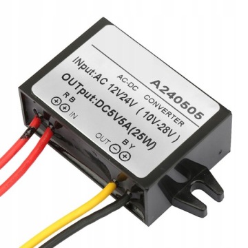 Модуль питания AC 12V 24V в DC 5V Buck Converter leiq S1