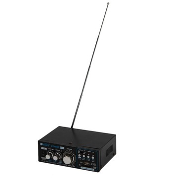 AK-698D 2-канальный усилитель мощности 16x11,5x5,5 см