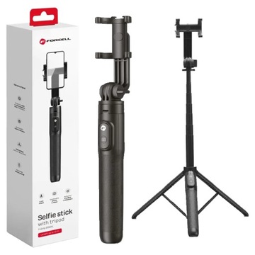 Kijek Statyw do Selfie na Bluetooth + Pilot Bluetooth Tripod 150cm Forcell