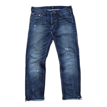 Spodnie Jeansowe LEE 101 S SELVEDGE Męskie Dżins Denim Nowy Model 33x32