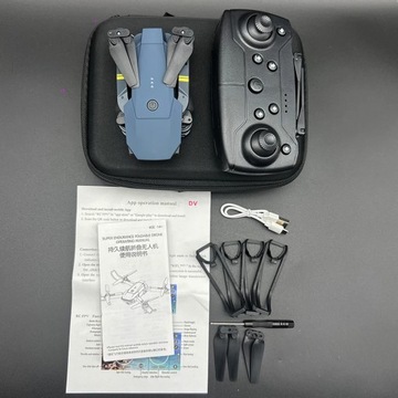 Новый E58 RC Drone WiFi FPV Складной квадрокоптер с удержанием высоты с аккумулятором