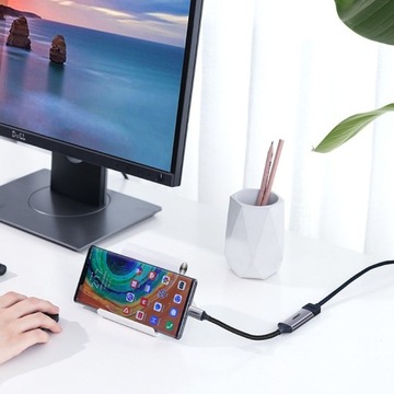Адаптер Ugreen USB-C — HDMI 4K 60 Гц, серый