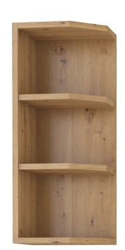Szafka Modena 30 x 72 górna zakończenie dąb artisan