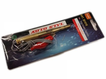 АВТОМОБИЛЬНЫЙ ТЕСТЕР НАПРЯЖЕНИЯ МЕТАЛЛ 6В 12В 24В