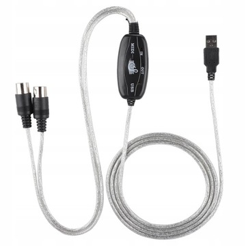MIDI-ИНТЕРФЕЙС USB ДВУХСТОРОННИЙ MIDI-КАБЕЛЬ