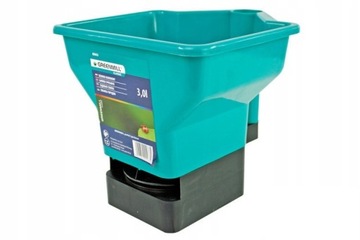 Ручная сеялка для удобрений и трав, роторный садовый разбрасыватель, рассада 3 л