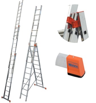 KRAUSE Tribilo drabina 3x10 szczebli 129680 7,65m