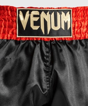 Классические шорты Venum Muay Thai красный/черный/золотой M