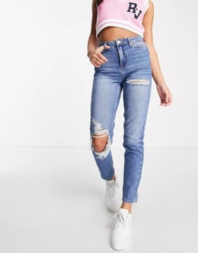 TOPSHOP SPODNIE JEANSOWE DAMSKIE PROSTE 42 1VAG