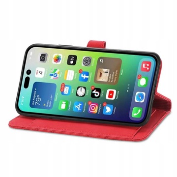 Флип-чехол для Apple iPhone 14 Pro Max красный
