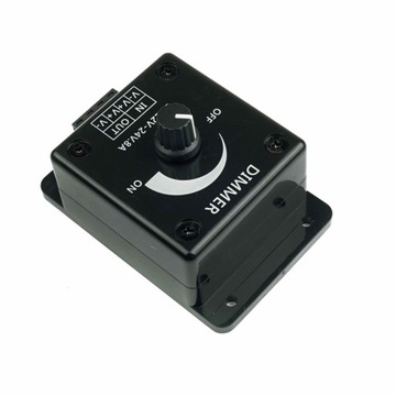 Светодиодный диммер ШИМ-контроллер 12В-24В 8А 96Вт