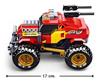 Радиоуправляемые блоки JEEP с ДИСТАНЦИОННЫМ УПРАВЛЕНИЕМ, пульт +LEGO