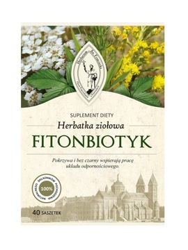 HERBATKA ZIOŁOWA FITONBIOTYK 40 SASZETEK