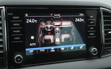 Skoda Karoq Crossover 1.5 TSI ACT 150KM 2018 Skoda Karoq Style, GPS, Kamera cofania, Apple CarPlay, Podgrzewane fotele,, zdjęcie 14