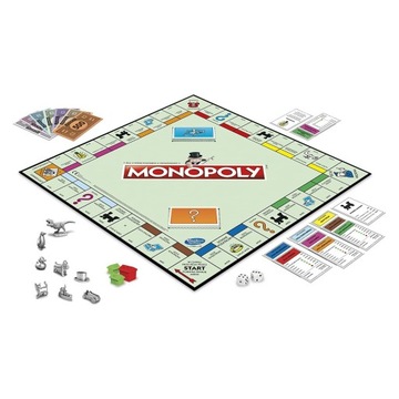 Настольная игра Hasbro Gaming ОРИГИНАЛЬНАЯ МОНОПОЛИЯ КЛАССИЧЕСКАЯ ПОЛЬША ИГРА HASBRO