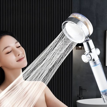 ДУШЕВЫЕ РУЧКИ С ТУРБИНОЙ ECO ИОНИЗАЦИЯ TURBO С ФИЛЬТРОМ 360°