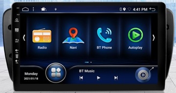 РАДИО ANDROID SEAT IBIZA 2009-2014 2/32 + камера