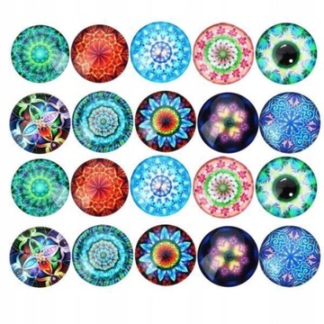 30x20pcs Mixed Flatback Cabochons