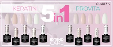 Гибридные лаки для ногтей 30x CLARESA base topcasecase