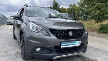 Peugeot 2008 I SUV Facelifting 1.2 PureTech 130KM 2018 Peugeot 2008 RATY 1.2 BENZ 130KM GT-LINE Kamera Navi Tablet Panorama Serwi, zdjęcie 9