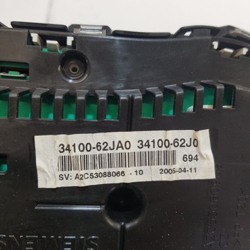 BUDÍKY PŘÍSTROJOVÁ DESKA SUZUKI SWIFT 4 34100-62JA0