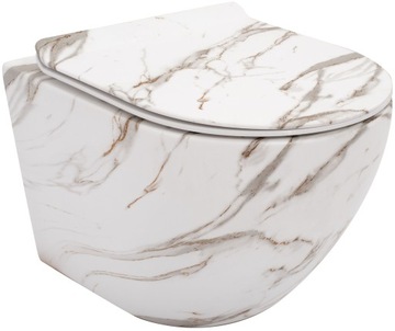 MISA WC PODWIESZANA CARLOS SLIM RIMLESS LAVA MAT