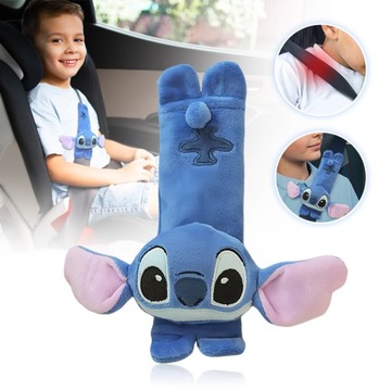 Чехлы на ремни безопасности Disney Stitch, чехлы для детей