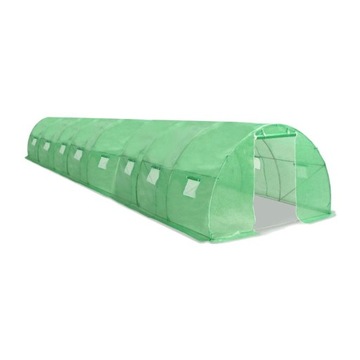 OGRODOWY TUNEL FOLIOWY STELAŻ 8x3x2m SZKLARNIA 24m BASS POLSKA