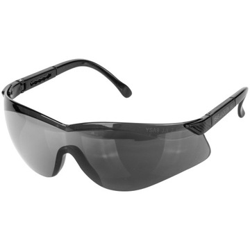 OKULARY PRZECIWODPRYSKOWE YSA9 CZARNE CE EN166