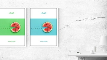 Рекламные плакаты-табло ЛОГО А2 х50 шт.