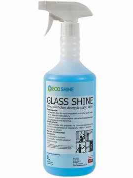 ECO SHINE Glass Shine PŁYN DO SZYB z alkoholem 1L