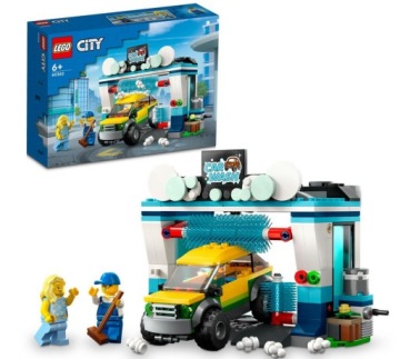 LEGO City 60362 «Автомойка» ПОДАРОЧНЫЙ НАБОР ФИГУРОК АВТОМОБИЛЯ