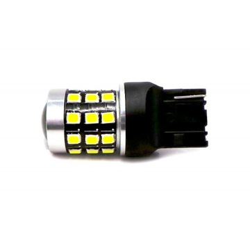 7440 W21W żarówka LED 12-24V CANBUS 1400lm biała