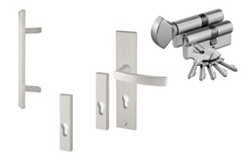 Klamka drzwiowa HAGA PLUS INOX - POCHWYT
