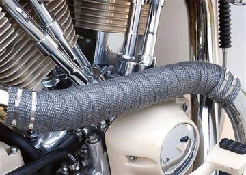 Бандажная термолента термоизоляция 10м + ленты