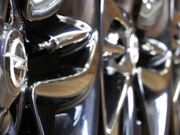 4× DISK HLINÍK OPEL OE ADAM 7.0" X 17" 4X100 ET 44