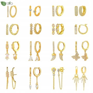 Игла из стерлингового серебра 925 пробы Elegant White Crys