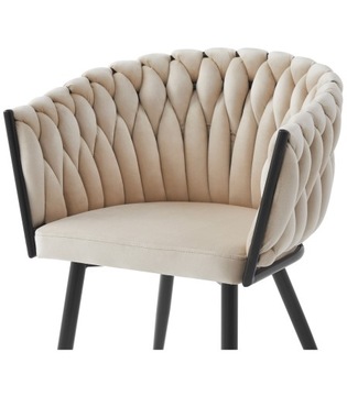 Стул СПИГА с бархатной обивкой МОДЕРН.