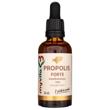 Myvita Propolis Forte 10% bezalkoholowy 50ml z polskich pasiek