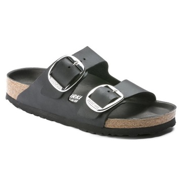 Klapki damskie profilowane Birkenstock Arizona SKÓRZANE WYGODNE NA LATO