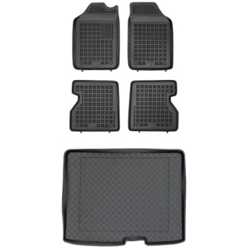 Sada koberců a rohoží Renault Kangoo I 1998-2008 5 osob, boční dveře,