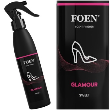 FOEN GLAMOUR 185ml PERFUMY DO SAMOCHODU WNĘTRZA TRWAŁY ZAPACH SAMOCHODOWY