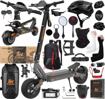 KuKirin G4 Elektromobily 2400W 60V 20Ah 70KM/H 75KM +11 Dárek Pl