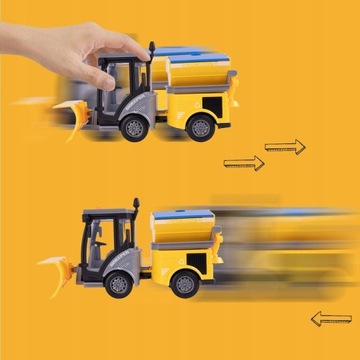 АВТОГРУЗОВИК БУЛЬДОЗЕР ПЛУГ ШЛИФОВАЛЬНЫЙ СВЕТОДИОДНЫЙ ЗВУК