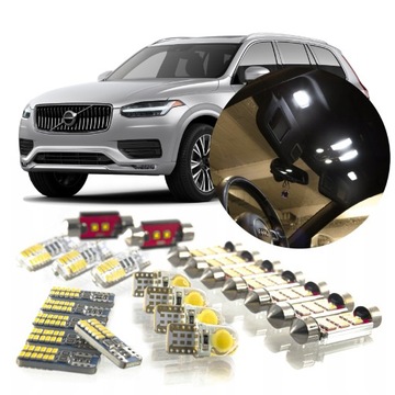 VOLVO XC90- ZESTAW OŚWIETLENIE WNĘTRZA LED! VIP