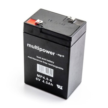 Akumulator Multipower MP4.5-6 6V 4,5Ah AGM