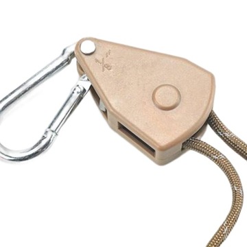 Guy Wiatroodporna lina z regulacją klamry, lekka, regulowana, khaki